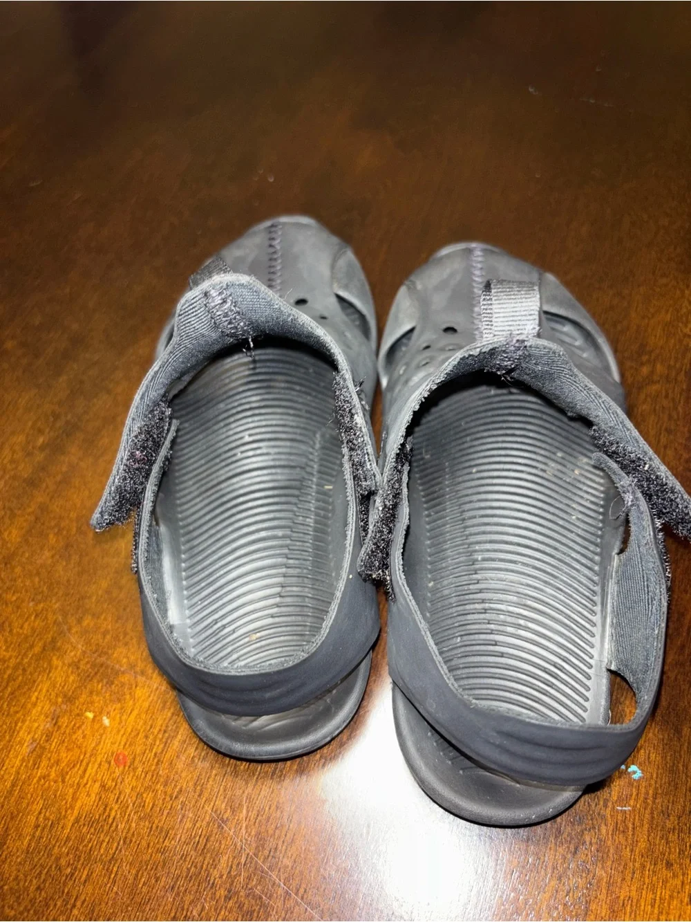 Nike Kids Black Sandals
